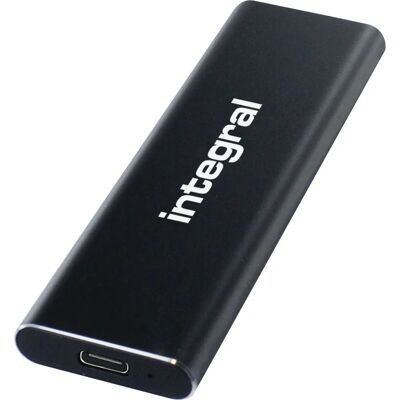 Integral 2TB Tragbar SSD - Thunderbolt, USB-C - Schwarz Integral 2TB Tragbar SSD - Thunderbolt, USB-C - Schwarz