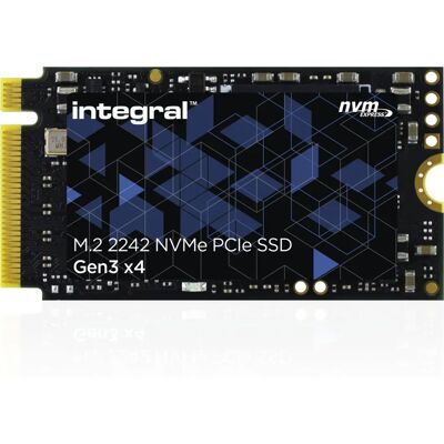 Integral 512GB NVMe M.2 2242 SSD - Disque PCIe Gen3 Interne - Publicité Integral 512GB NVMe M.2 2242 SSD - Disque PCIe Gen3 Interne - Publicité