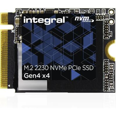Integral 2TB M.2 2230 NVMe Gen4 SSD - PCIe 3.0 - Publicité Integral 2TB M.2 2230 NVMe Gen4 SSD - PCIe 3.0 - Publicité