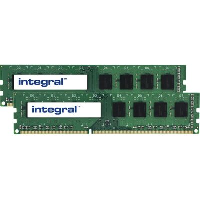 Integral 16GB DDR3 1600MHz Desktop Speicher - Grün Integral 16GB DDR3 1600MHz Desktop Speicher - Grün
