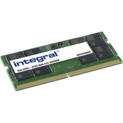 Integral 32GB DDR5 RAM Modul - 4800MHz - Ungedämmt Integral 32GB DDR5 RAM Modul - 4800MHz - Ungedämmt