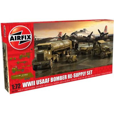 Airfix U-7144-T 1:72 Skalemodell - USAAF Bombarreservagningssätt Airfix U-7144-T 1:72 Skalemodell - USAAF Bombarreservagningssätt