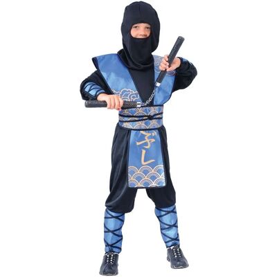 Wicked Blue Ninja Costume - Children Size 140 Wicked Blue Ninja Costume - Children Size 140