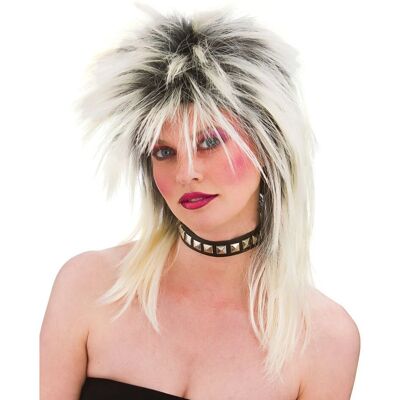 Wicked Costumes Unisex 80's Retro Blonde Rocker Wig - Wig Wicked Costumes Unisex 80's Retro Blonde Rocker Wig - Wig