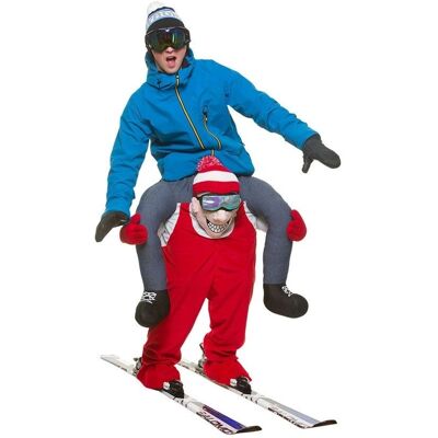 Wicked Carry Me Skier - Unisex Costume - Ski Theme Wicked Carry Me Skier - Unisex Costume - Ski Theme