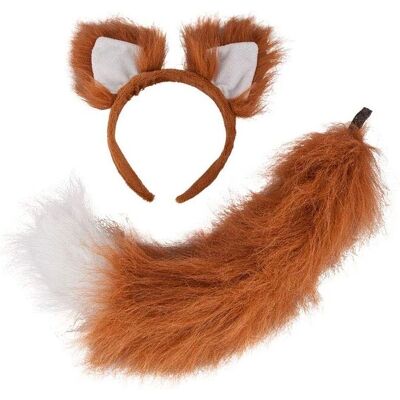 Wicked Costumes Deluxe Rev Unisex Kostyme - Dyrører & Fluffy Hale Wicked Costumes Deluxe Rev Unisex Kostyme - Dyrører & Fluffy Hale