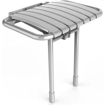 Sedia doccia pieghevole bianca AKW - Sedia accessibile - Tipo di doccia Sedia doccia pieghevole bianca AKW - Sedia accessibile - Tipo di doccia