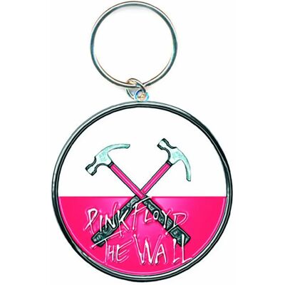 Pink Floyd Schlüsselanhänger The Wall Hammers Spinner - Schlüsselanhänger - Silber Pink Floyd Schlüsselanhänger The Wall Hammers Spinner - Schlüsselanhänger - Silber