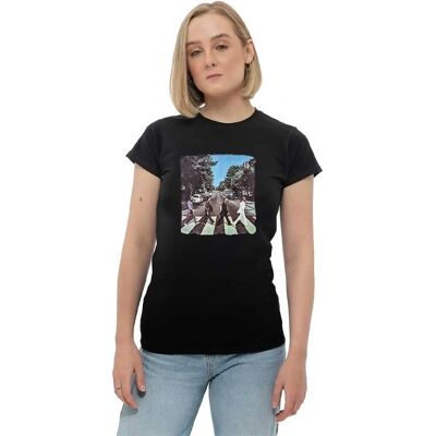 The Beatles Abbey Road Svart T-shirt - T-shirt The Beatles Abbey Road Svart T-shirt - T-shirt