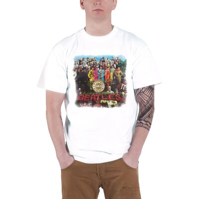 HeyRusty The Beatles Xx-large White T-shirt - Unisex HeyRusty The Beatles Xx-large White T-shirt - Unisex