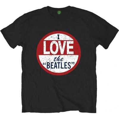 HeyRusty The Beatles Svart X-large T-shirt - Officiell Bandprodukt HeyRusty The Beatles Svart X-large T-shirt - Officiell Bandprodukt