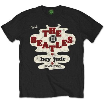 HeyRusty The Beatles Svart T-shirt - Rock HeyRusty The Beatles Svart T-shirt - Rock