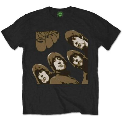 The Beatles Unisex Rubber Soul Sketch T-shirt - T-shirt The Beatles Unisex Rubber Soul Sketch T-shirt - T-shirt