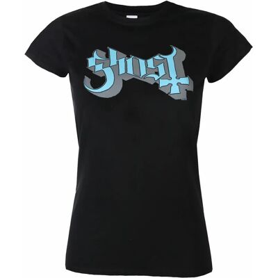 HeyRusty Ghost Dam T-shirt - Bomull, Kortärmad, Rock-Logga HeyRusty Ghost Dam T-shirt - Bomull, Kortärmad, Rock-Logga