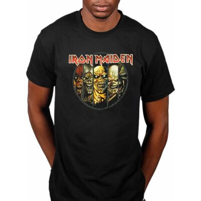 Tricou Iron Maiden Eddie Evolution Negru - Rock Tricou Iron Maiden Eddie Evolution Negru - Rock