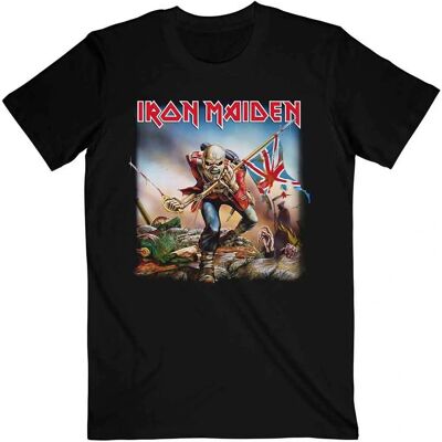 Iron Maiden Trooper Black S T-shirt - Heavy Metal Iron Maiden Trooper Black S T-shirt - Heavy Metal