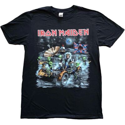 Iron Maiden Moonbuggy Svart T-shirt - Rock Iron Maiden Moonbuggy Svart T-shirt - Rock