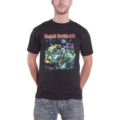 Iron Maiden Knebworth Moonbuggy Black T-Shirt - Music Iron Maiden Knebworth Moonbuggy Black T-Shirt - Music