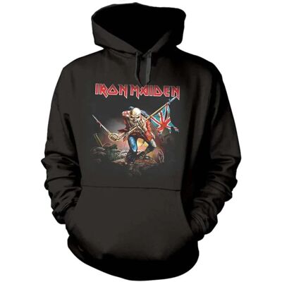Iron Maiden The Trooper Hoodie Black S - Hoodies Iron Maiden The Trooper Hoodie Black S - Hoodies