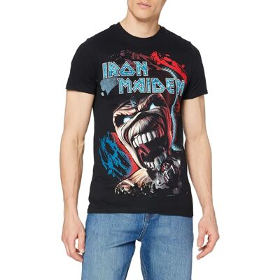 HeyRusty Iron Maiden Vortex Najdziksze Marzenia Czarny Mały - T-shirt HeyRusty Iron Maiden Vortex Najdziksze Marzenia Czarny Mały - T-shirt