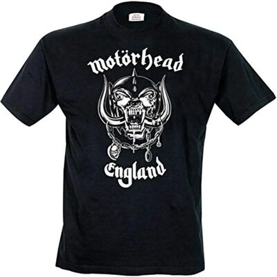 Motorhead England Band Logo T-shirt - T-shirt Motorhead England Band Logo T-shirt - T-shirt
