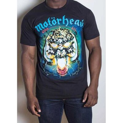 Motörhead Offizielles Band T-Shirt - Overkill - Schwarz Motörhead Offizielles Band T-Shirt - Overkill - Schwarz
