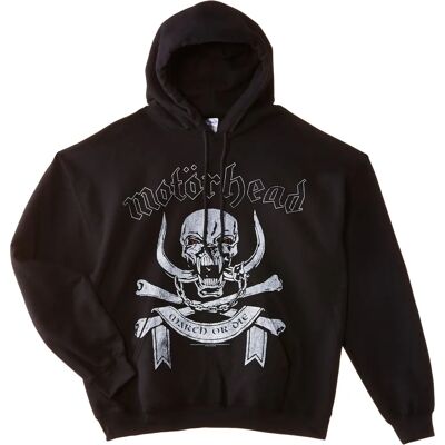 Motorhead March or Die Hoodie - Hooded Sweatshirt Motorhead March or Die Hoodie - Hooded Sweatshirt