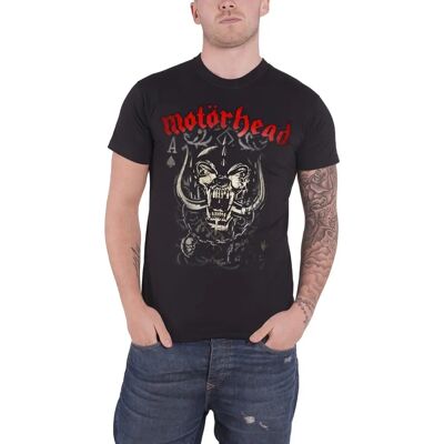 HeyRusty Motorhead XL Noir Rouge Carte à Jouer T-shirt - T-shirt - Publicité HeyRusty Motorhead XL Noir Rouge Carte à Jouer T-shirt - T-shirt - Publicité