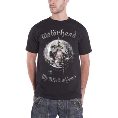 HeyRusty Motorhead Världen är ditt album Svart XL - T-shirt HeyRusty Motorhead Världen är ditt album Svart XL - T-shirt