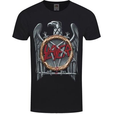 Slayer - Silberadler - T-Shirt - Schwarz - M - Offizielles Bandprodukt Slayer - Silberadler - T-Shirt - Schwarz - M - Offizielles Bandprodukt