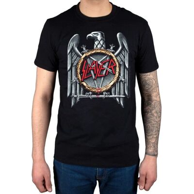 Slayer - Silver Eagle - T-Shirt - Black - M - Official Band Product Slayer - Silver Eagle - T-Shirt - Black - M - Official Band Product