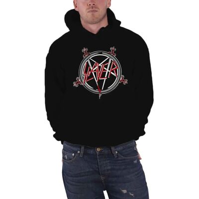 Hanorac Unisex Slayer de HeyRusty - Rock Off - Mare Hanorac Unisex Slayer de HeyRusty - Rock Off - Mare