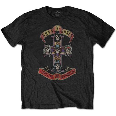 Tricou Guns N' Roses Appetite for Destruction Negru X-Large Tricou Guns N' Roses Appetite for Destruction Negru X-Large