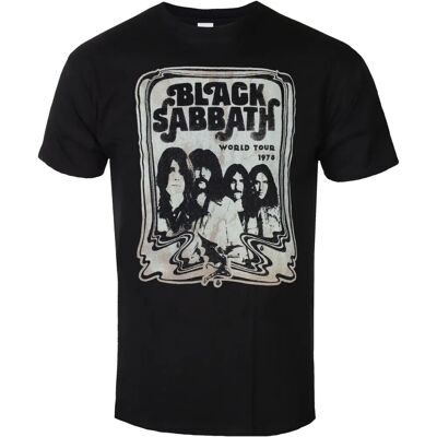 Black Sabbath - World Tour 1978 - T-Shirt - Black - XL Black Sabbath - World Tour 1978 - T-Shirt - Black - XL