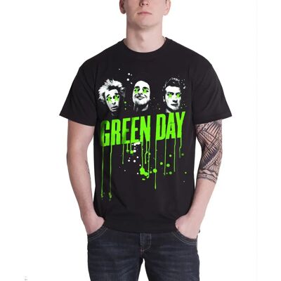 Green Day Negru Drips XXL - Tricou Green Day Negru Drips XXL - Tricou