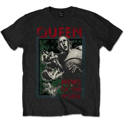 HeyRusty Queen Svart Stor T-shirt - Rock Off HeyRusty Queen Svart Stor T-shirt - Rock Off