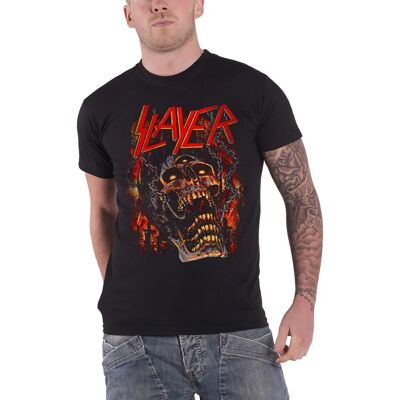 Czarna Koszulka Slayer - Oficjalny Produkt z Licencją Czarna Koszulka Slayer - Oficjalny Produkt z Licencją