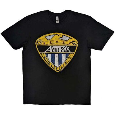 Anthrax Eagle Shield Black XL T-shirt - Rock Band Anthrax Eagle Shield Black XL T-shirt - Rock Band