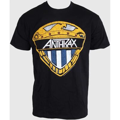 Anthrax Eagle Shield Black XXL T-shirt - Music Merchandise Anthrax Eagle Shield Black XXL T-shirt - Music Merchandise