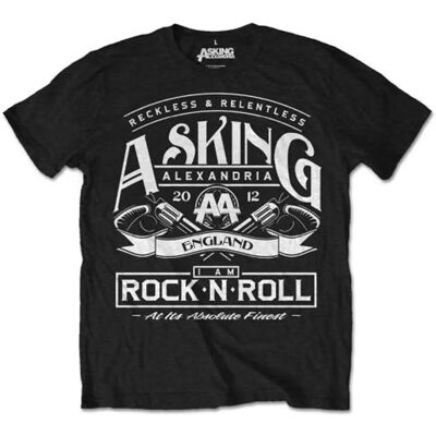 HeyRusty Asking Alexandria Svart T-shirt - Rock 'n Roll HeyRusty Asking Alexandria Svart T-shirt - Rock 'n Roll