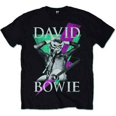 HeyRusty David Bowie Svart Large - T-shirt HeyRusty David Bowie Svart Large - T-shirt