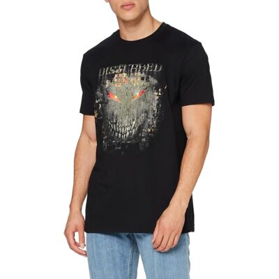 Hey Rusty Black Fire Behind T-shirt - Rock Off Hey Rusty Black Fire Behind T-shirt - Rock Off