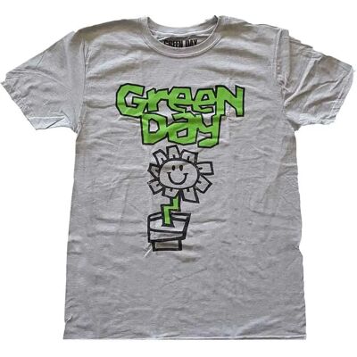 Tricou de trupă Green Day X-large gri Tricou de trupă Green Day X-large gri