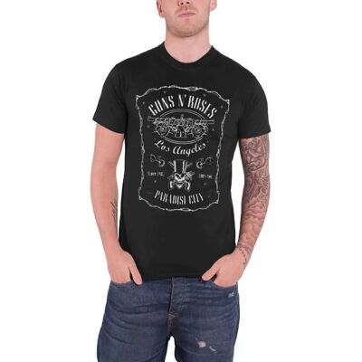 T-shirt Noir Guns N' Roses - Groupe de Rock - Publicité T-shirt Noir Guns N' Roses - Groupe de Rock - Publicité