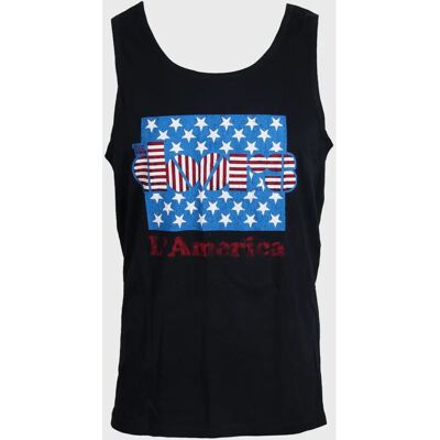 Koszulka męska L America DOVT02MB - Casual Bawełna Koszulka męska L America DOVT02MB - Casual Bawełna