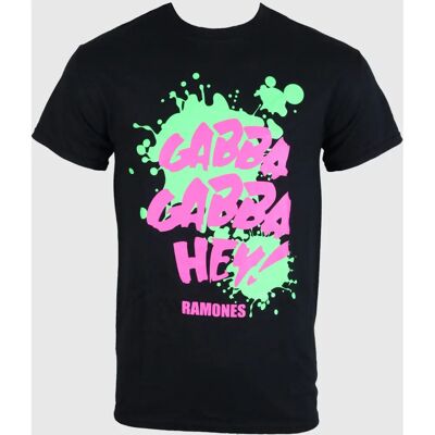 HeyRusty Ramones Gabba Gabba Hey Svart Medium - T-shirt HeyRusty Ramones Gabba Gabba Hey Svart Medium - T-shirt