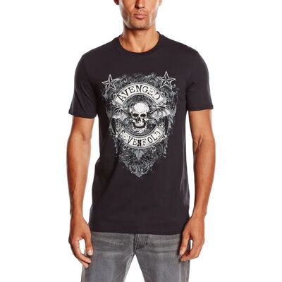 HeyRusty Avenged Sevenfold - T-shirt - Black - Large - Rock HeyRusty Avenged Sevenfold - T-shirt - Black - Large - Rock