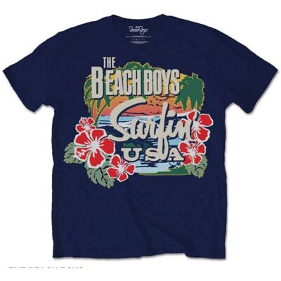 The Beach Boys Stora Blå Surfin USA T-shirt - T-shirt The Beach Boys Stora Blå Surfin USA T-shirt - T-shirt