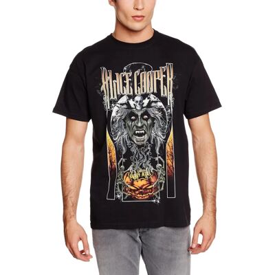 HeyRusty Alice Cooper - Officiell band T-shirt - I Am Halloween - Svart HeyRusty Alice Cooper - Officiell band T-shirt - I Am Halloween - Svart