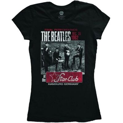 The Beatles Star Club Hamburg Black T-Shirt - T-Shirt The Beatles Star Club Hamburg Black T-Shirt - T-Shirt